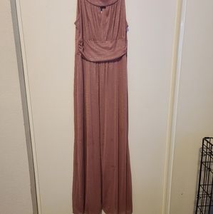 Pink sleeveless dress